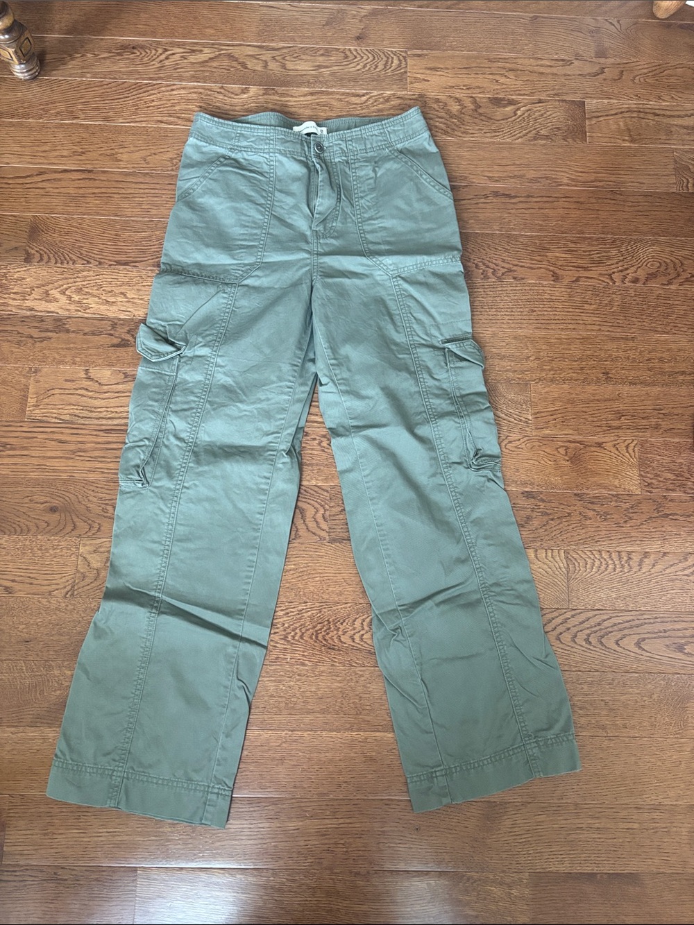 Abercrombie & Fitch Khaki Green Cargo